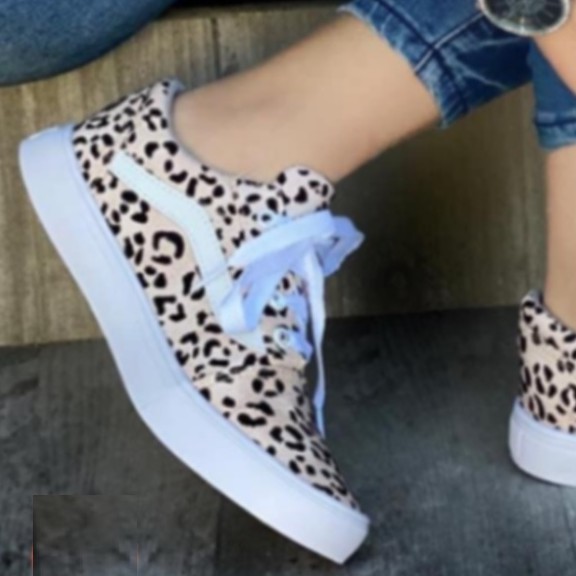 Tiger Print Sneakers For Women